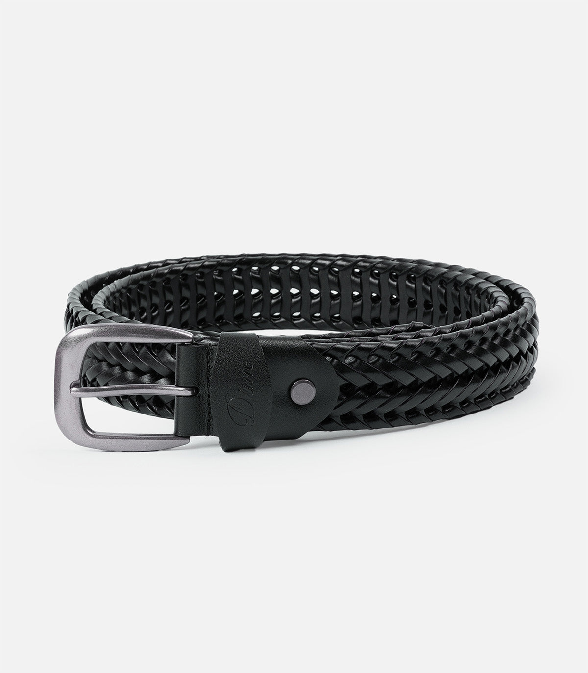 Dime Braided Leather Belt