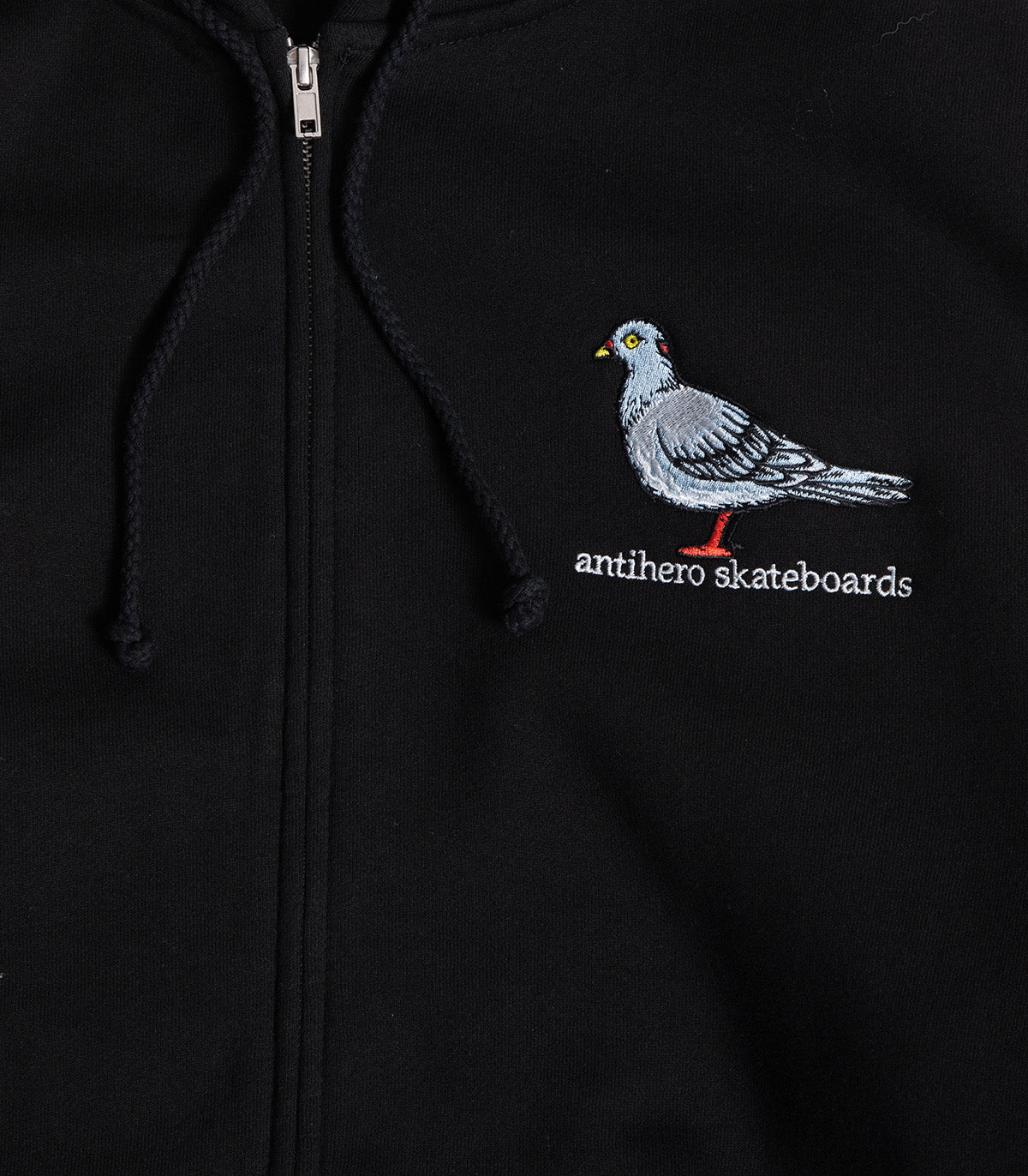 Antihero Lil Pigeon Zip Up Hooded Sweatshirt