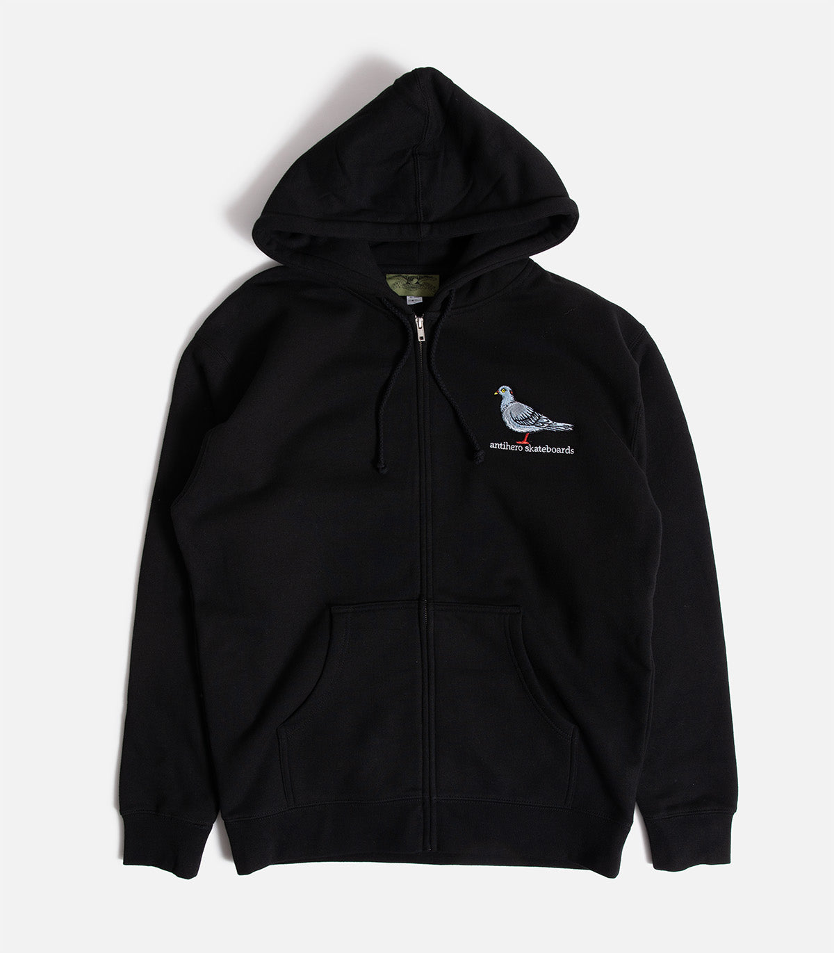 Antihero Lil Pigeon Zip Up Hooded Sweatshirt