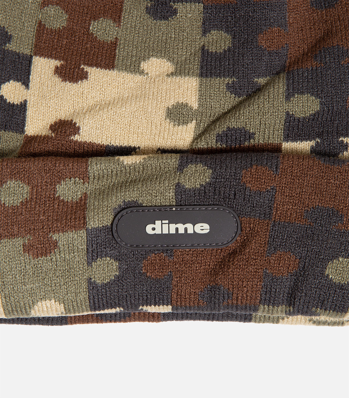 Dime Puzzle Fold Beanie