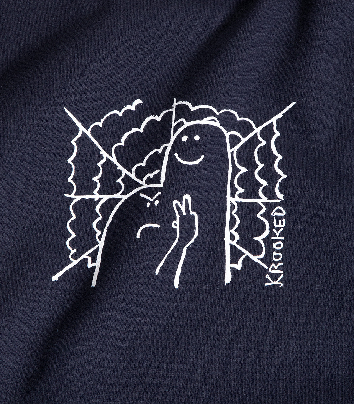 Krooked Greetings Crewneck Sweatshirt