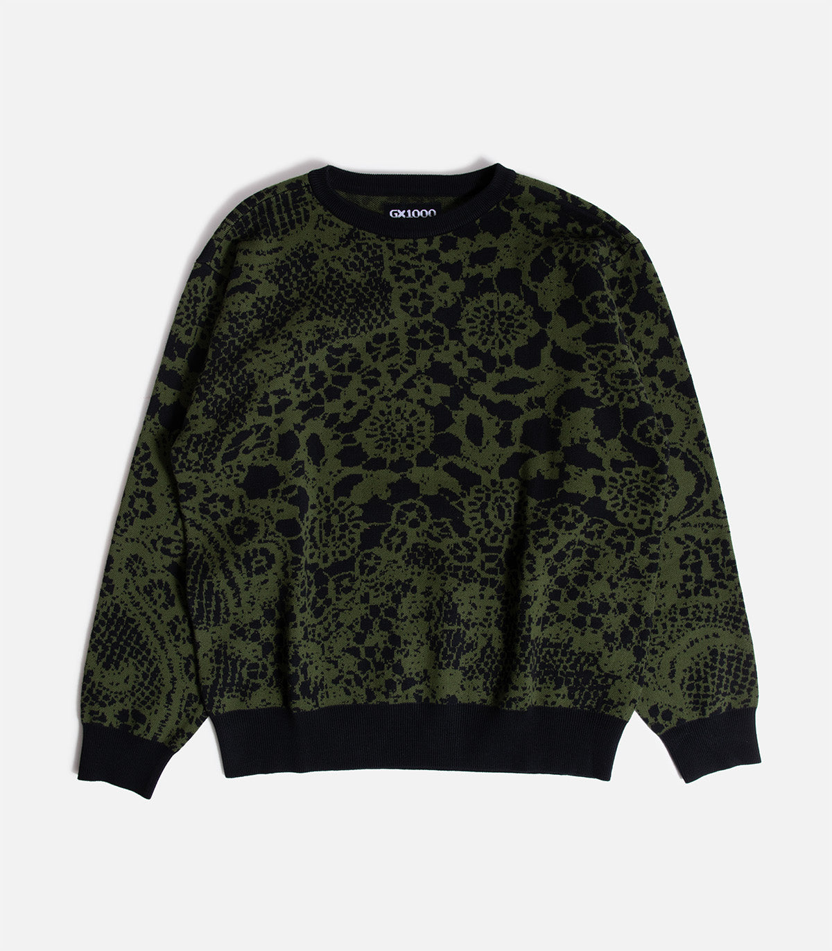 GX1000 Jacquard Laced Knit Sweater