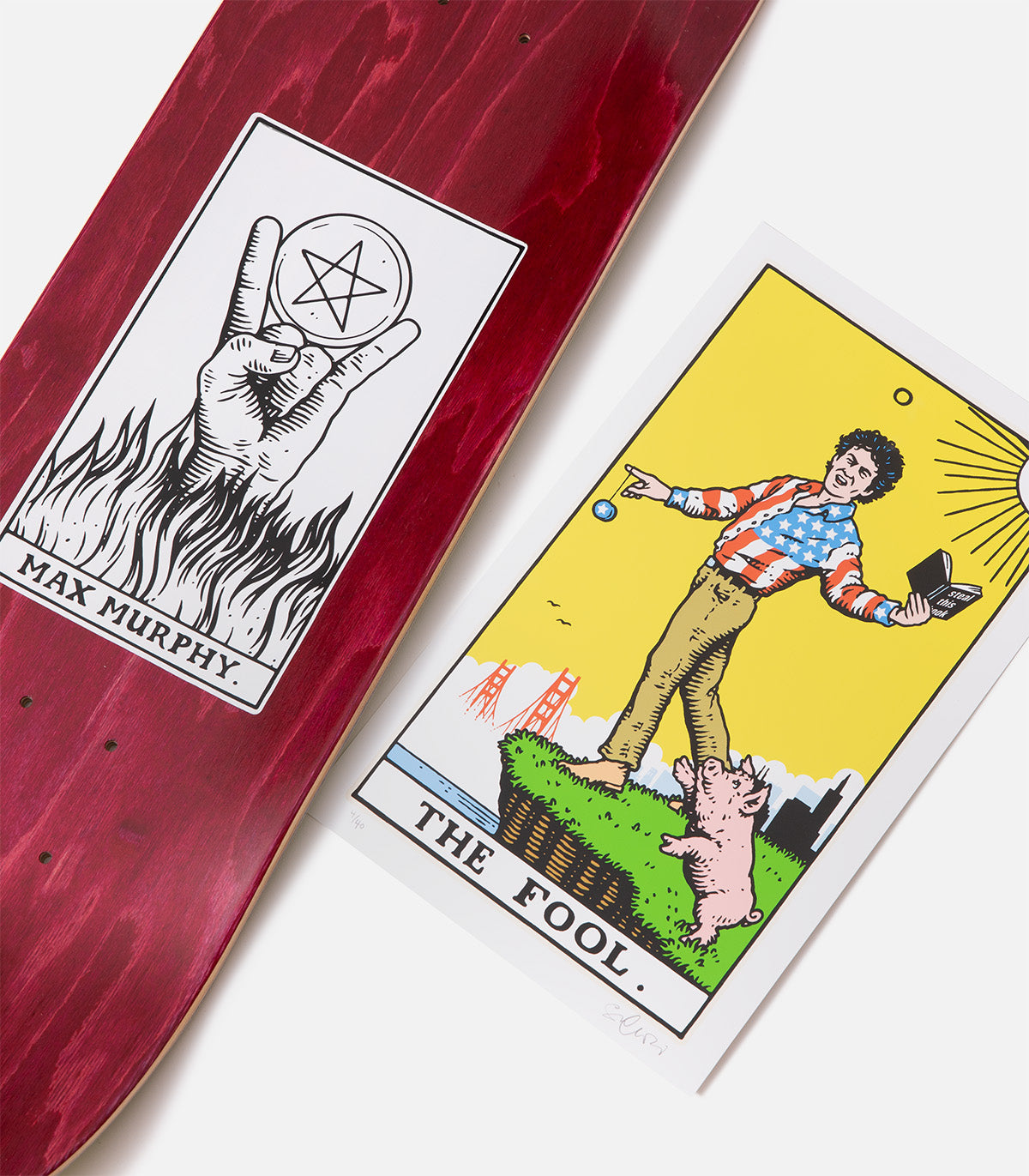 StrangeLove Max Murphy Tarot Deck & Print