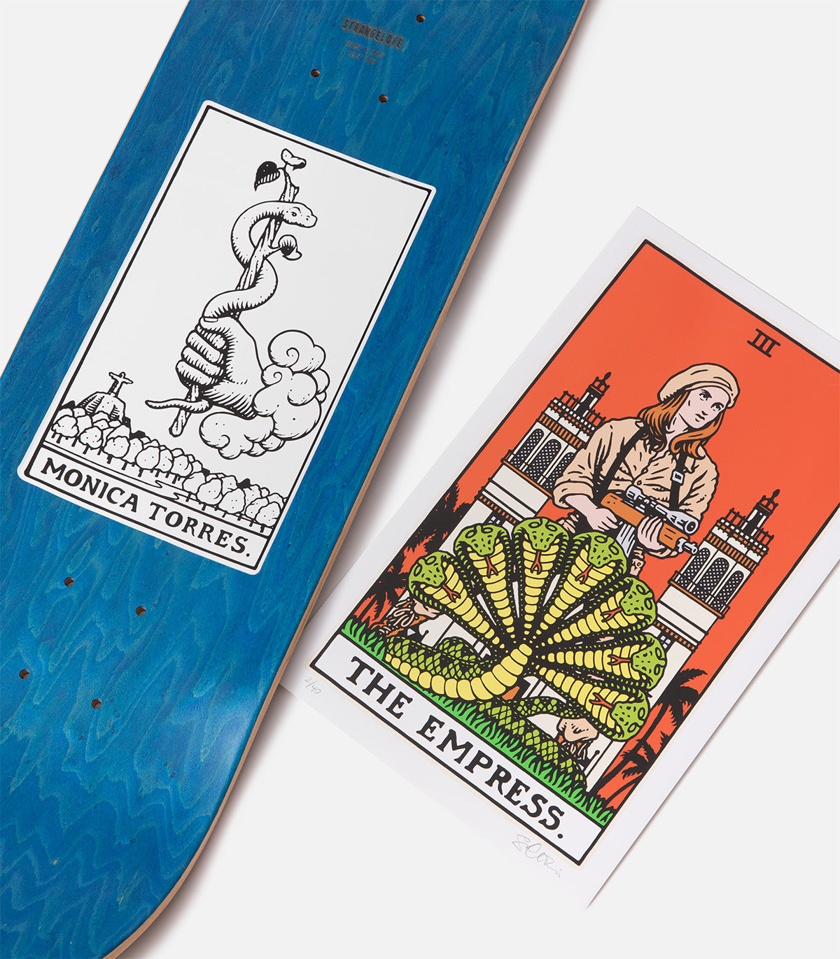 StrangeLove Monica Torres Tarot Deck & Print