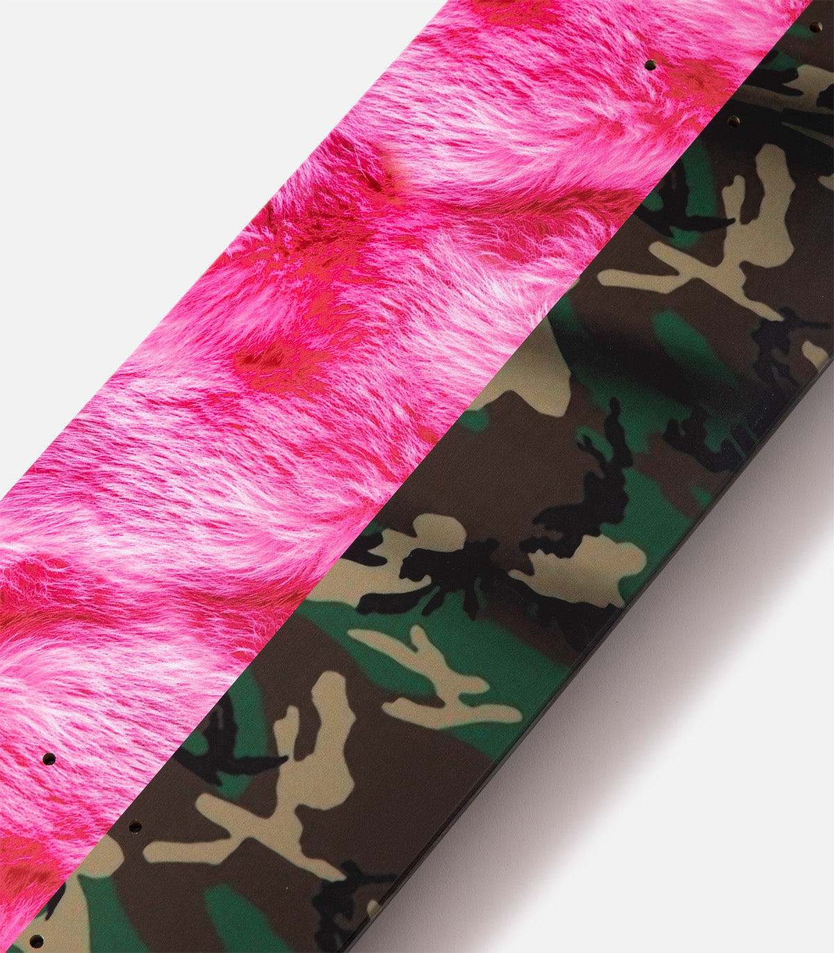 Violet Pink Fur And Camo Deck