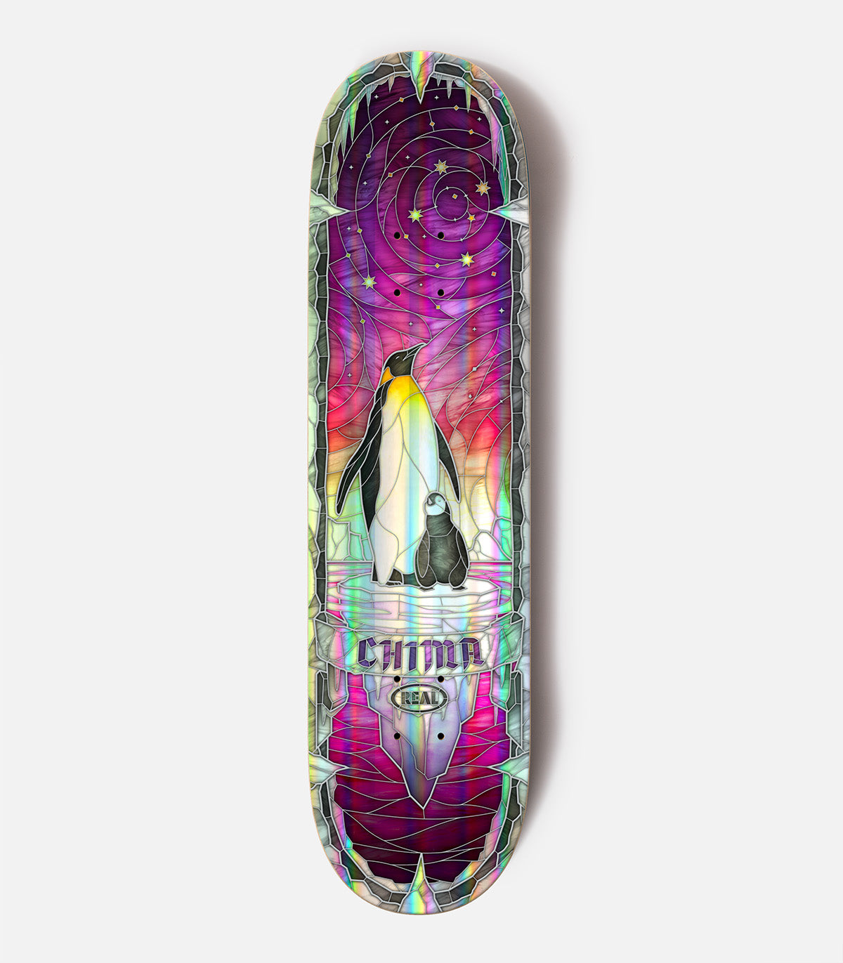 Real Chima Ferguson Holographic Rainbow Cathedral Deck