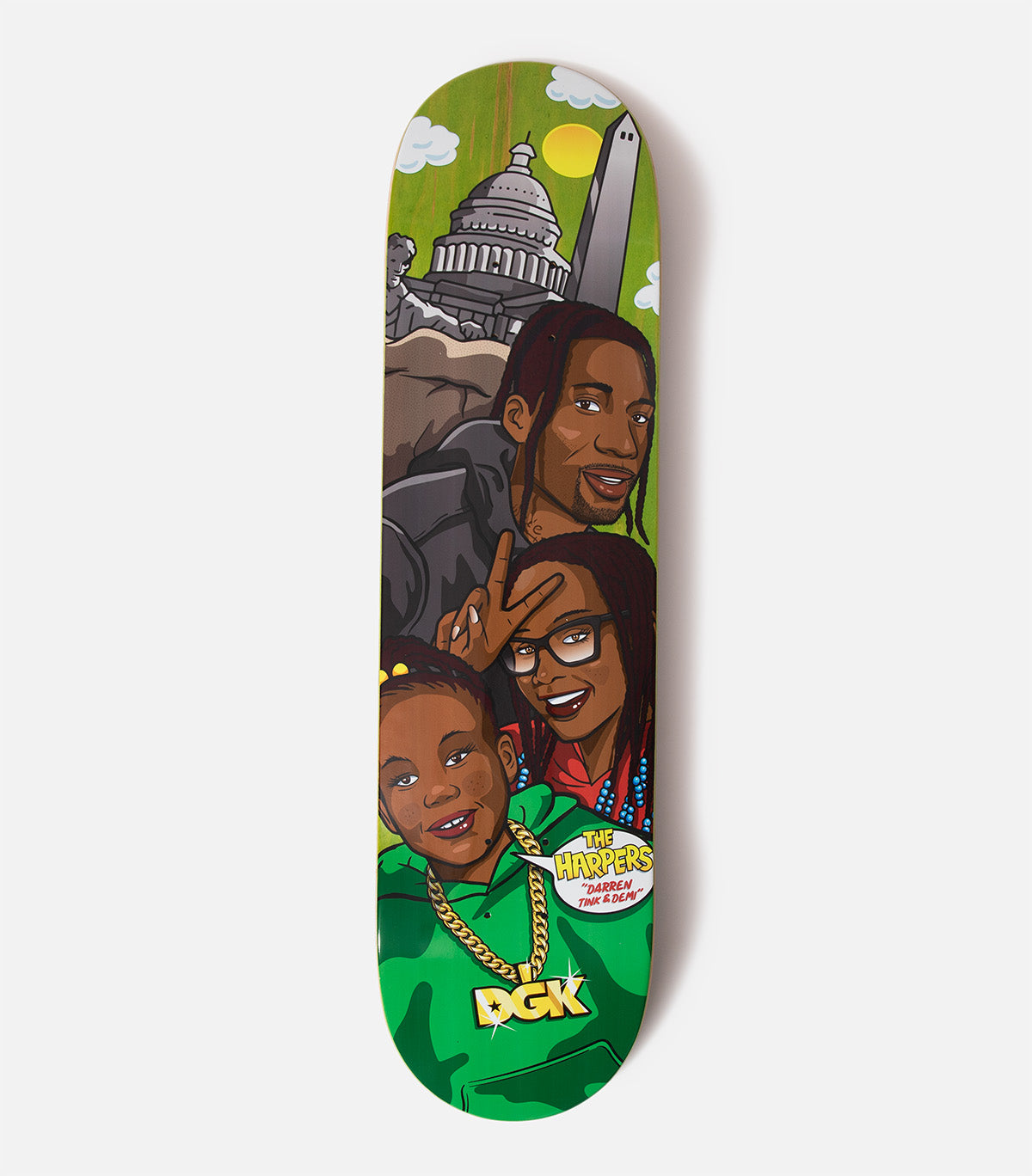 DGK Darren Harper Street Soldier Deck