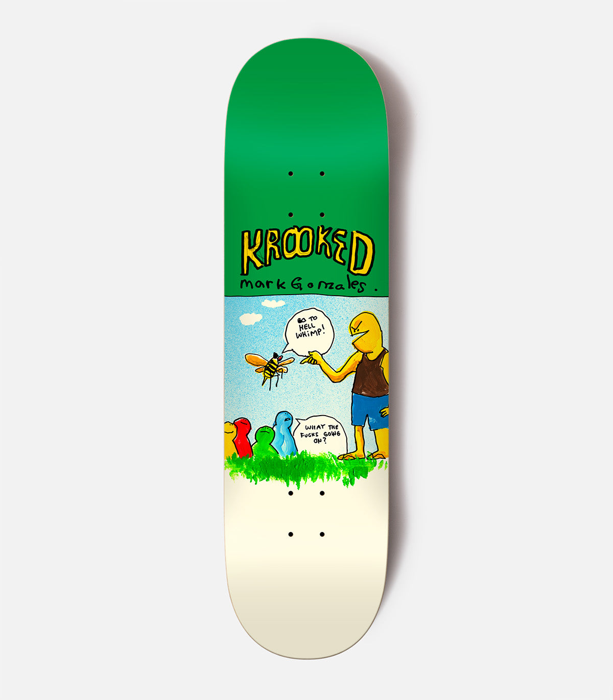 Krooked Mark Gonzales Whimp Deck