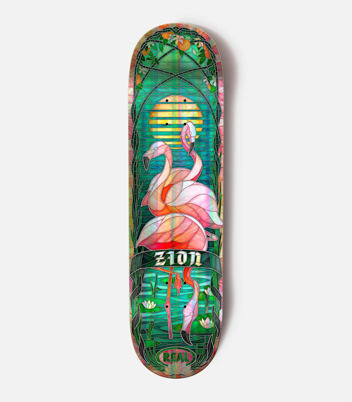 Real Zion Wight Holographic Cathedral Easyrider Deck