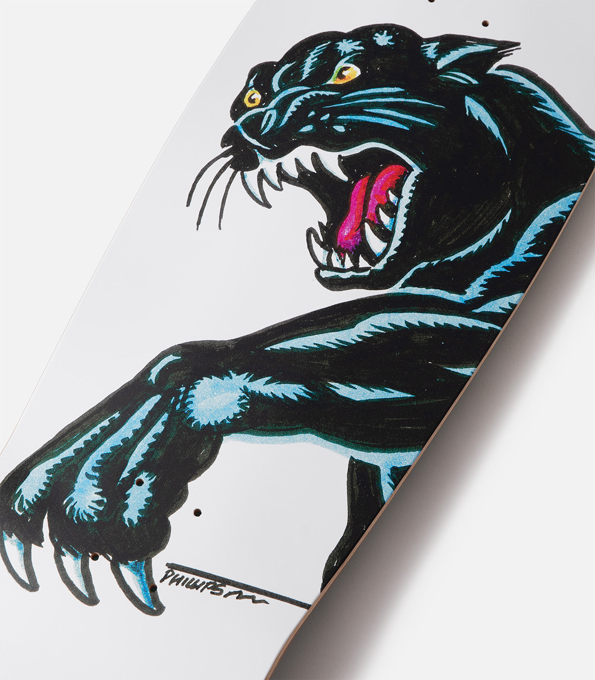 Santa Cruz Natas Kaupas Sketch Panther Reissue Deck