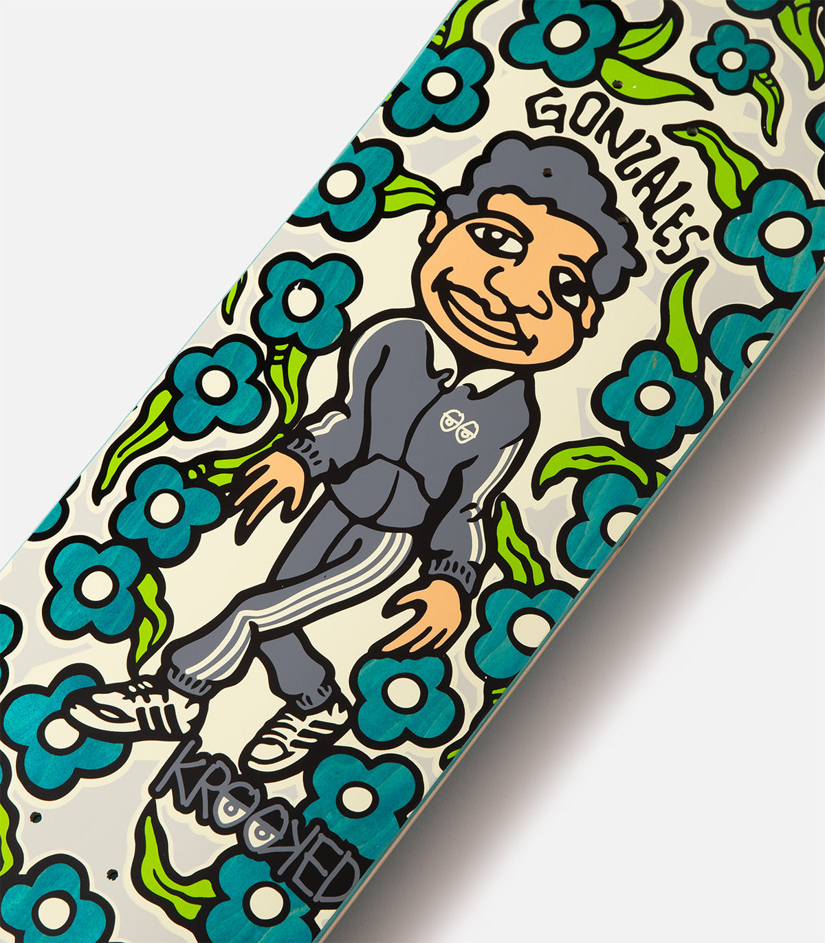 Krooked Mark Gonzales Sweatpants Deck