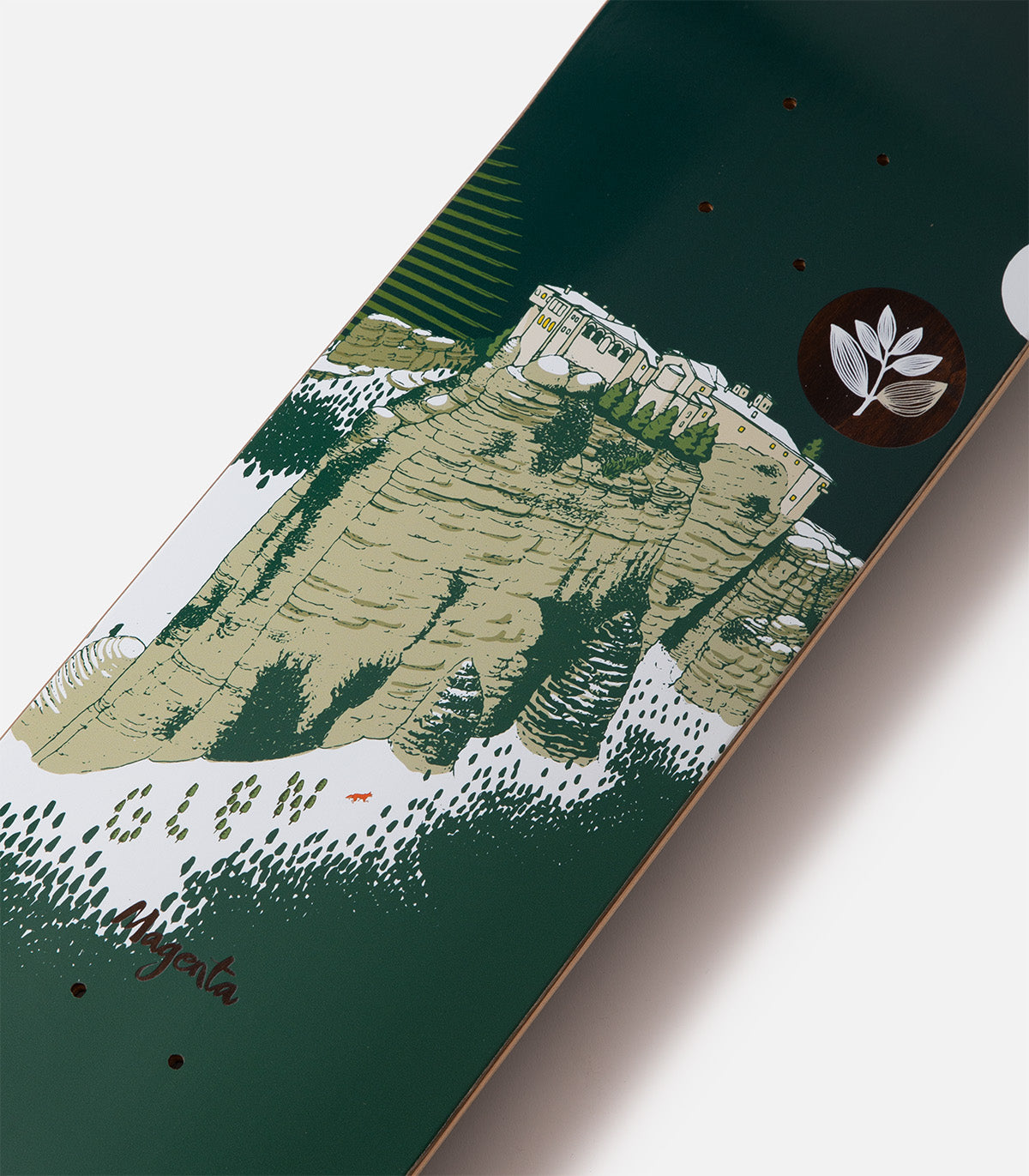 Magenta Glen Fox Dojo Deck