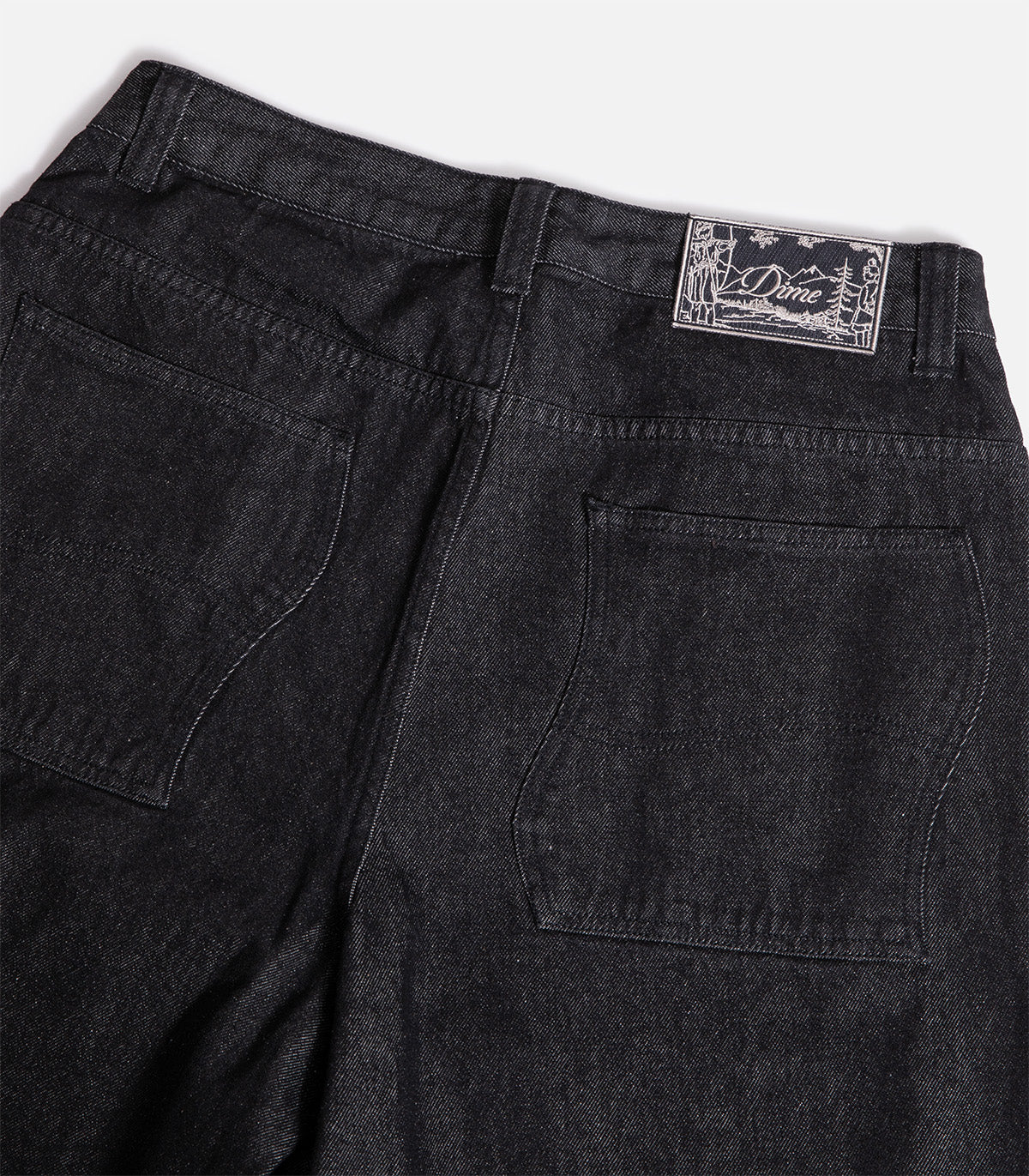 Dime Baggy Denim Shorts