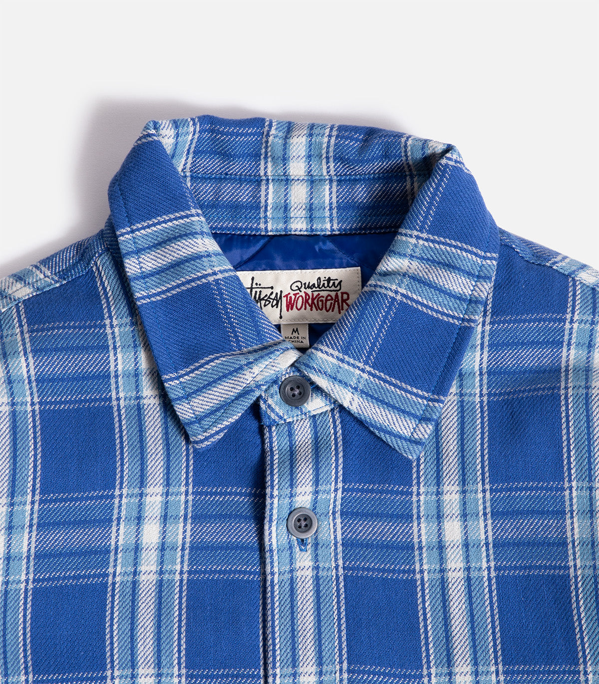 Stussy Lau Plaid Shirt Jacket