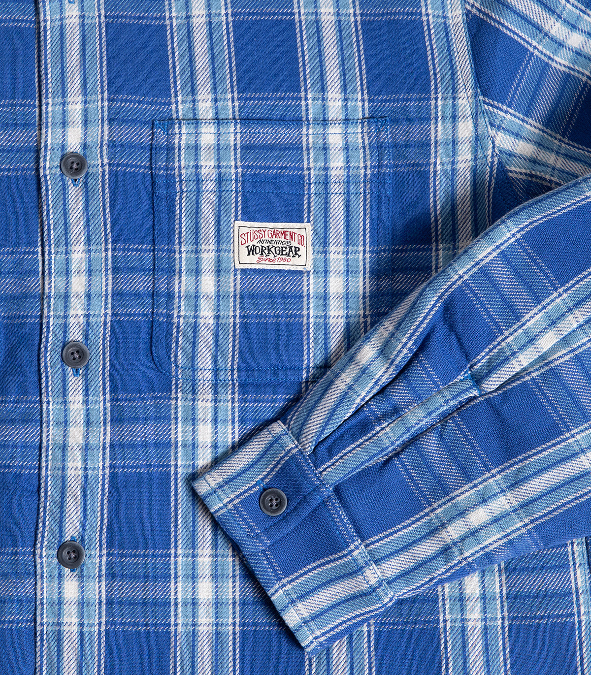Stussy Lau Plaid Shirt Jacket