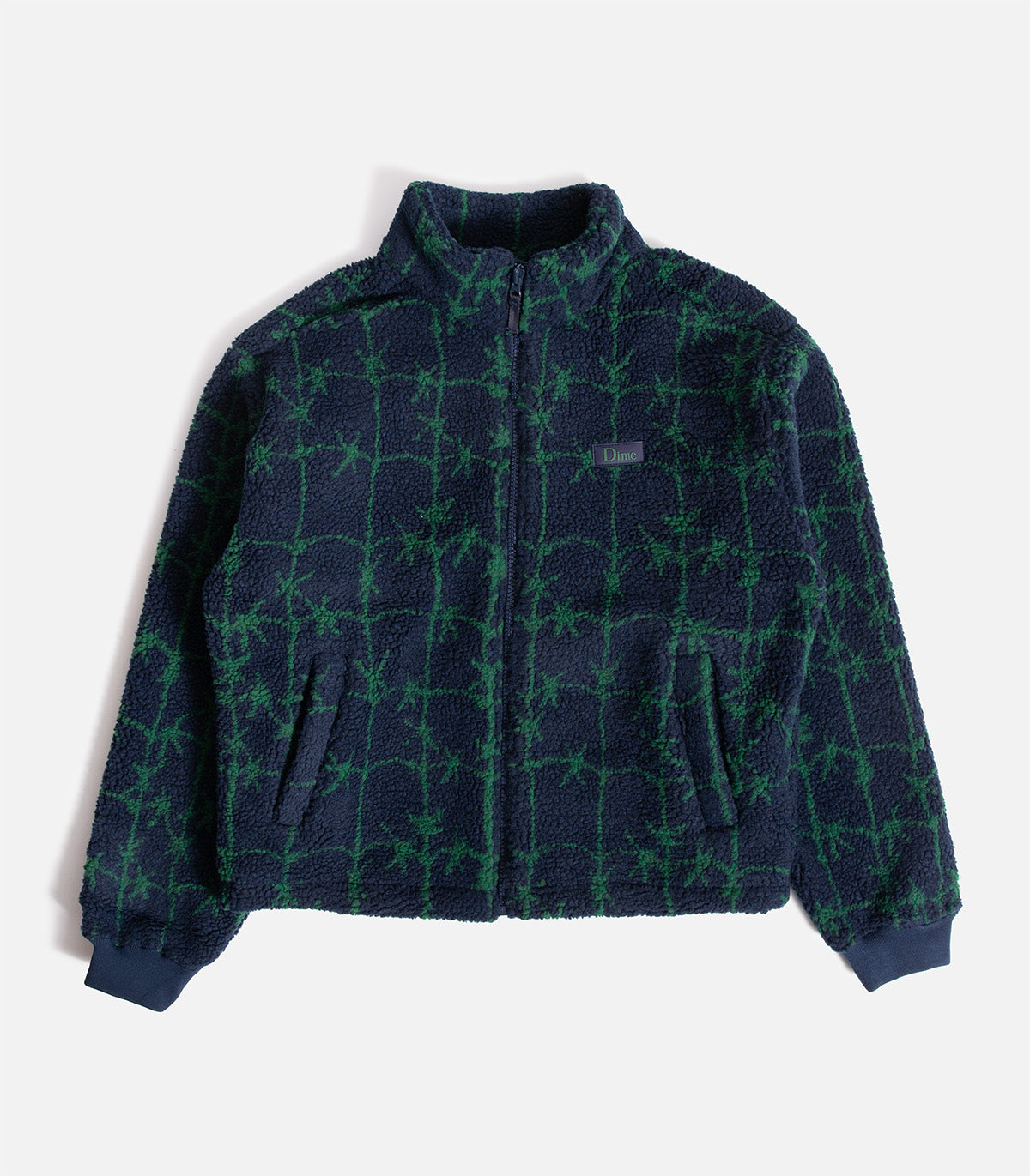 Dime Polar Fleece Sherpa Zip