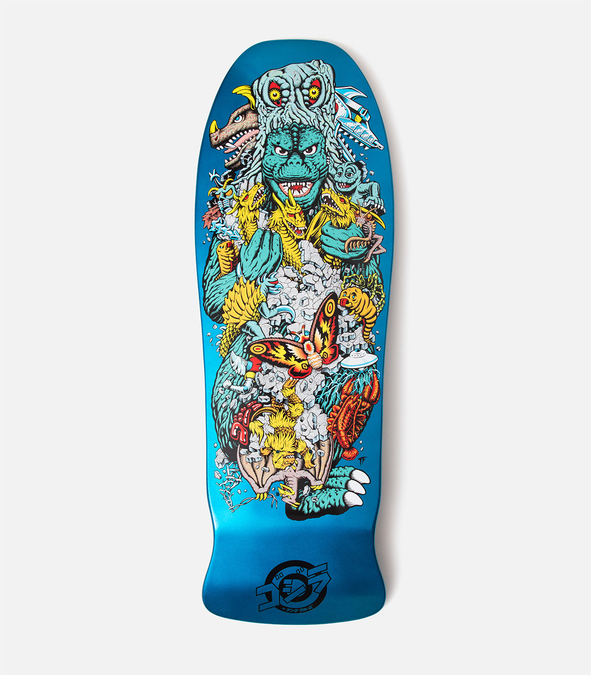 Santa Cruz X Godzilla Kaiju Roskopp Deck