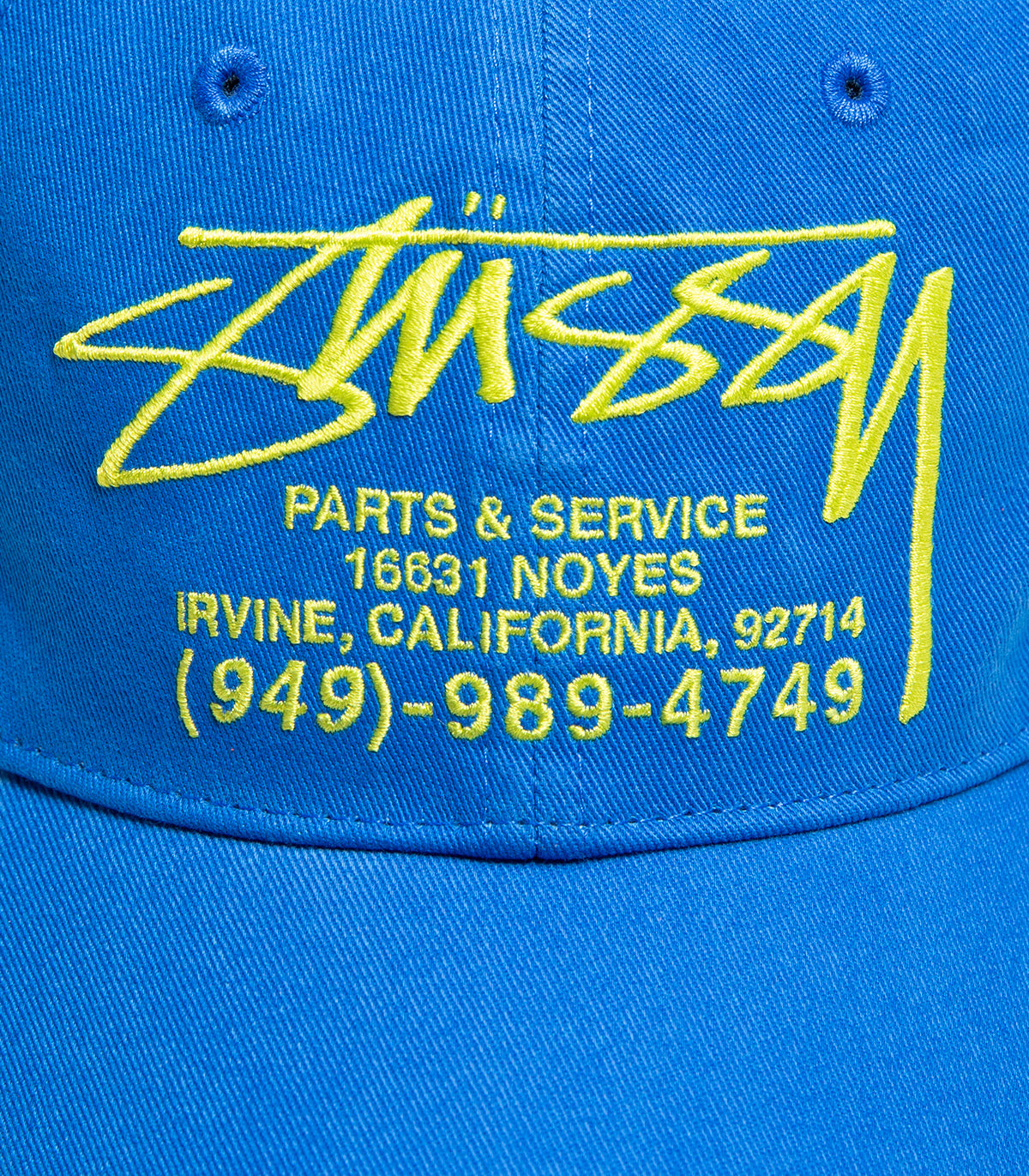 Stussy LP Service Mesh Strapback Hat