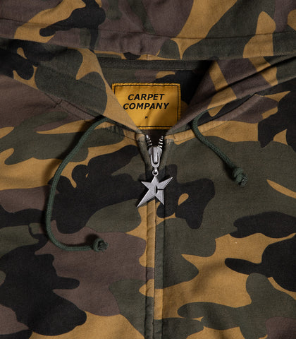 Carpet C-Star Double Zip Hooded Sweatshirt