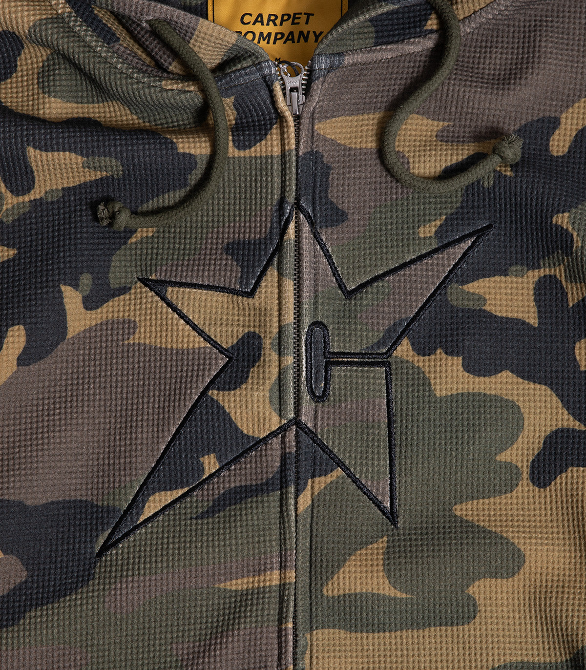 Carpet C-Star Thermal Zip Hooded Sweatshirt