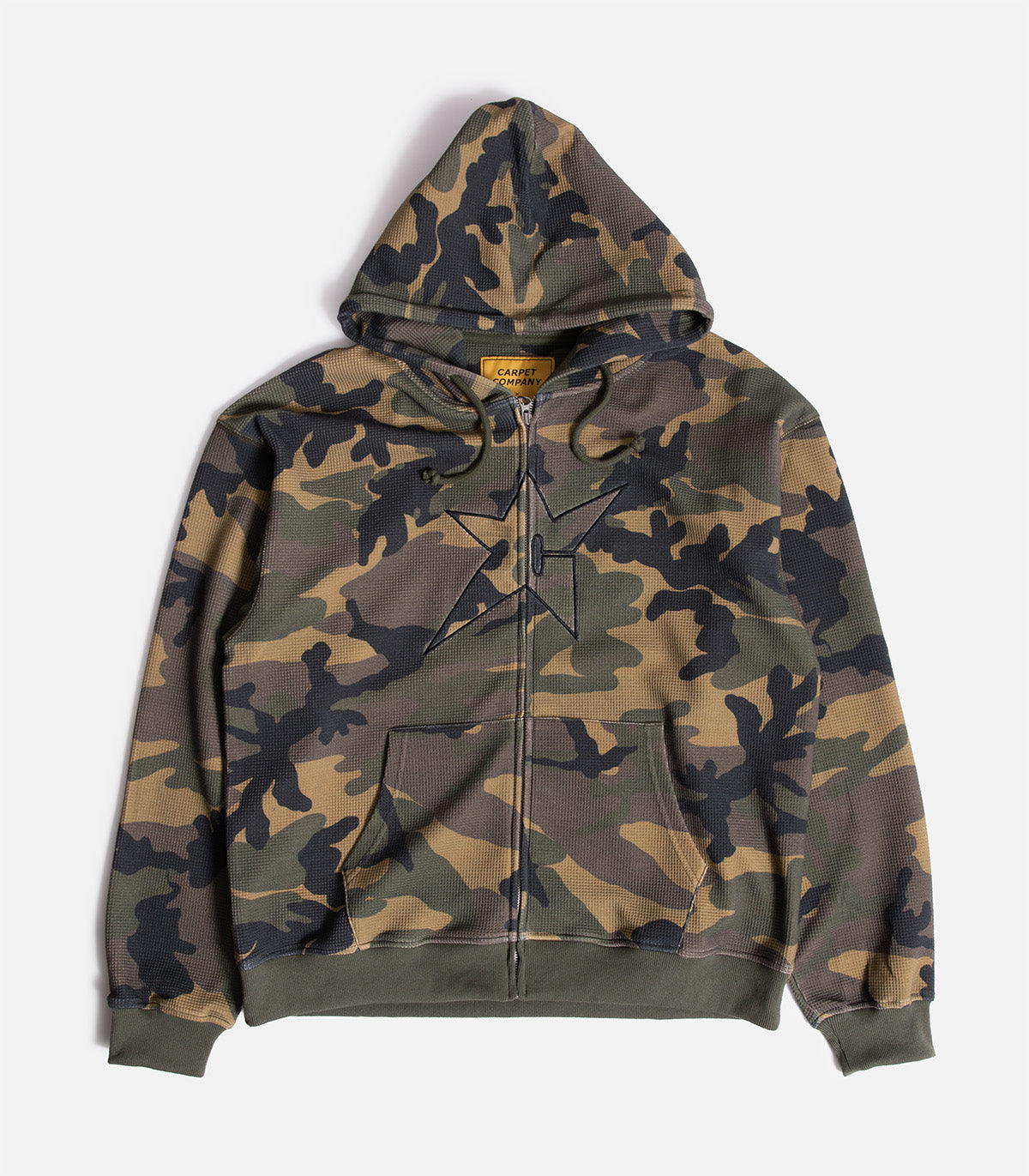 Carpet C-Star Thermal Zip Hooded Sweatshirt