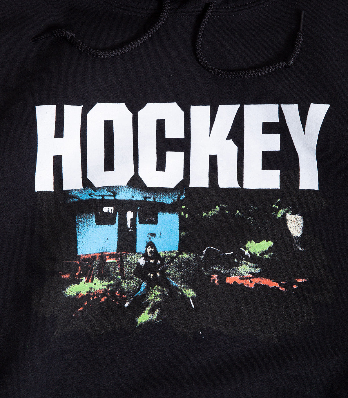 Hockey Raw Milk Hooded Sweatshirt