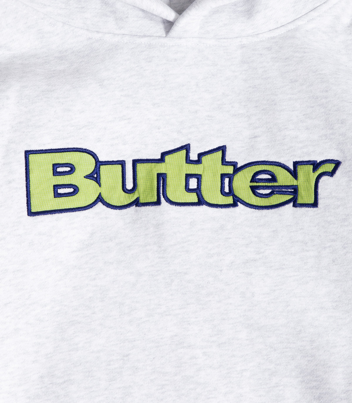 Butter Goods Ripstop Logo Applique Hooded Sweatshirt