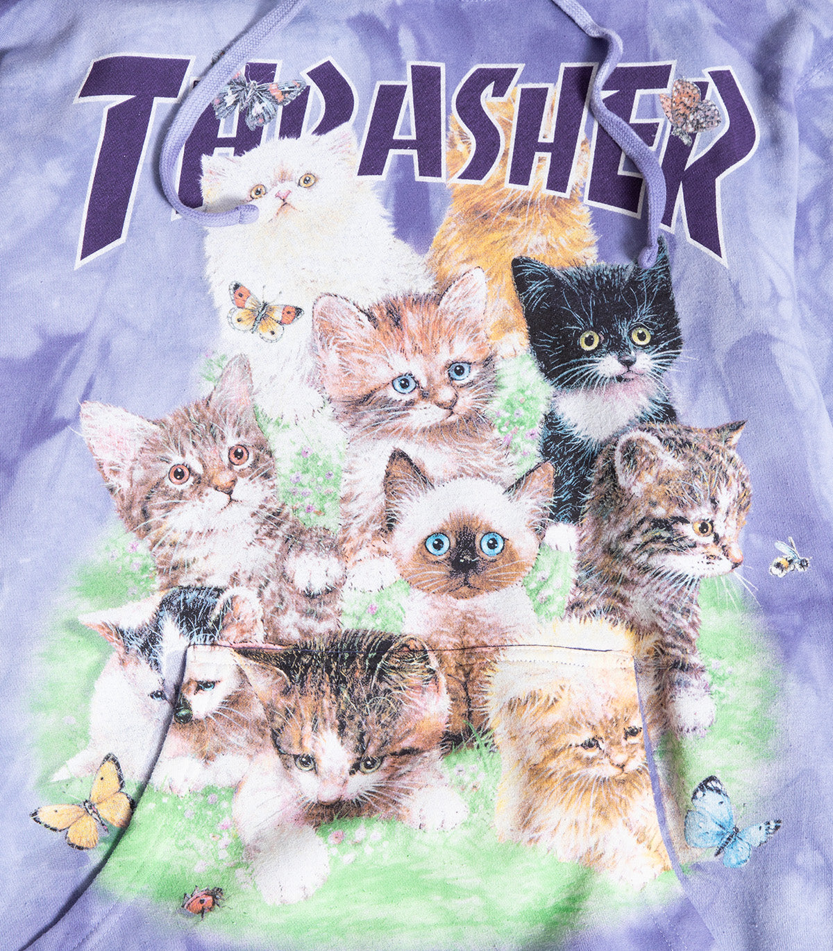 Thrasher Kittens Hooded Sweatshirt