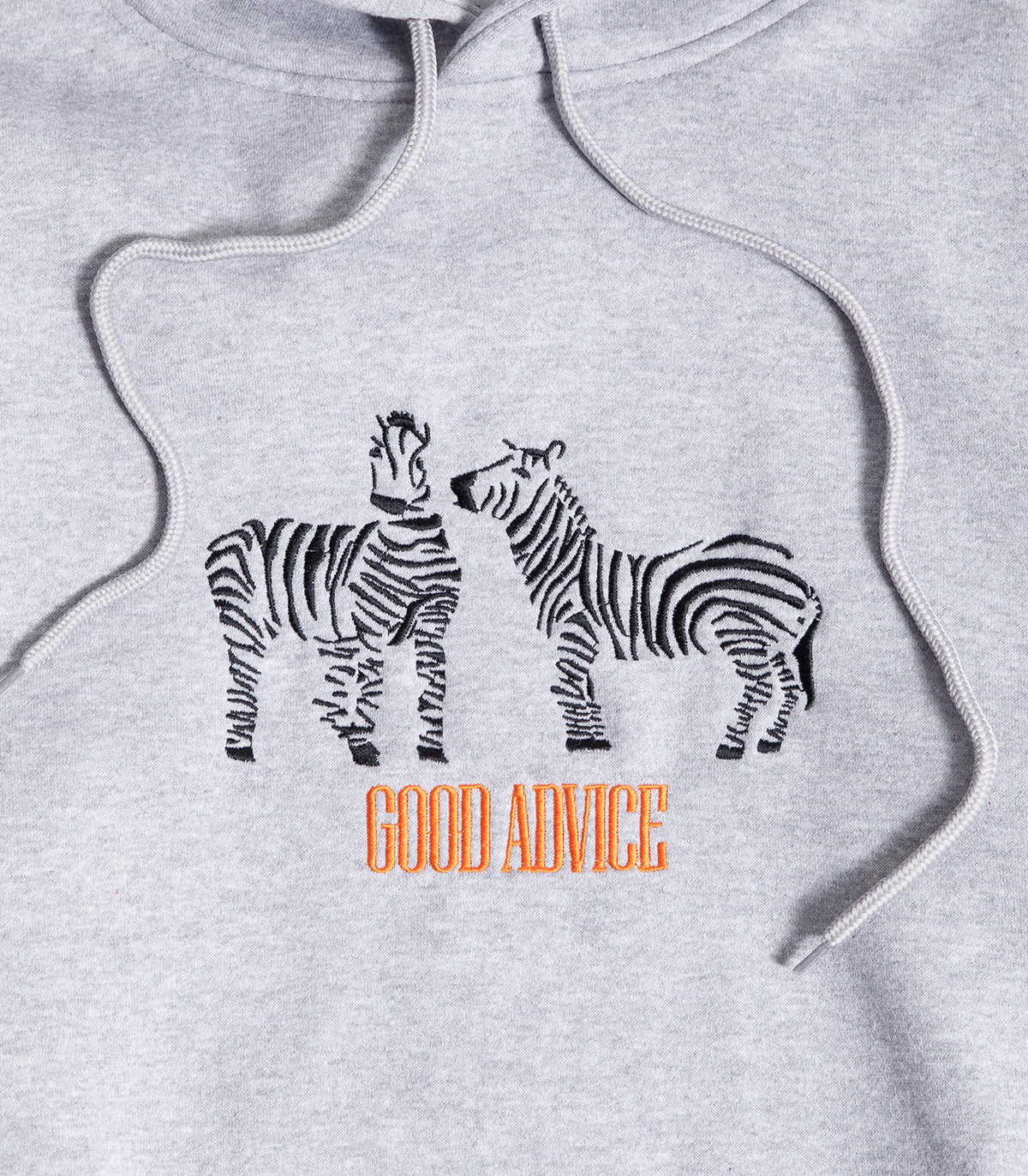 Good Advice Zebra Hooded Sweatshirt