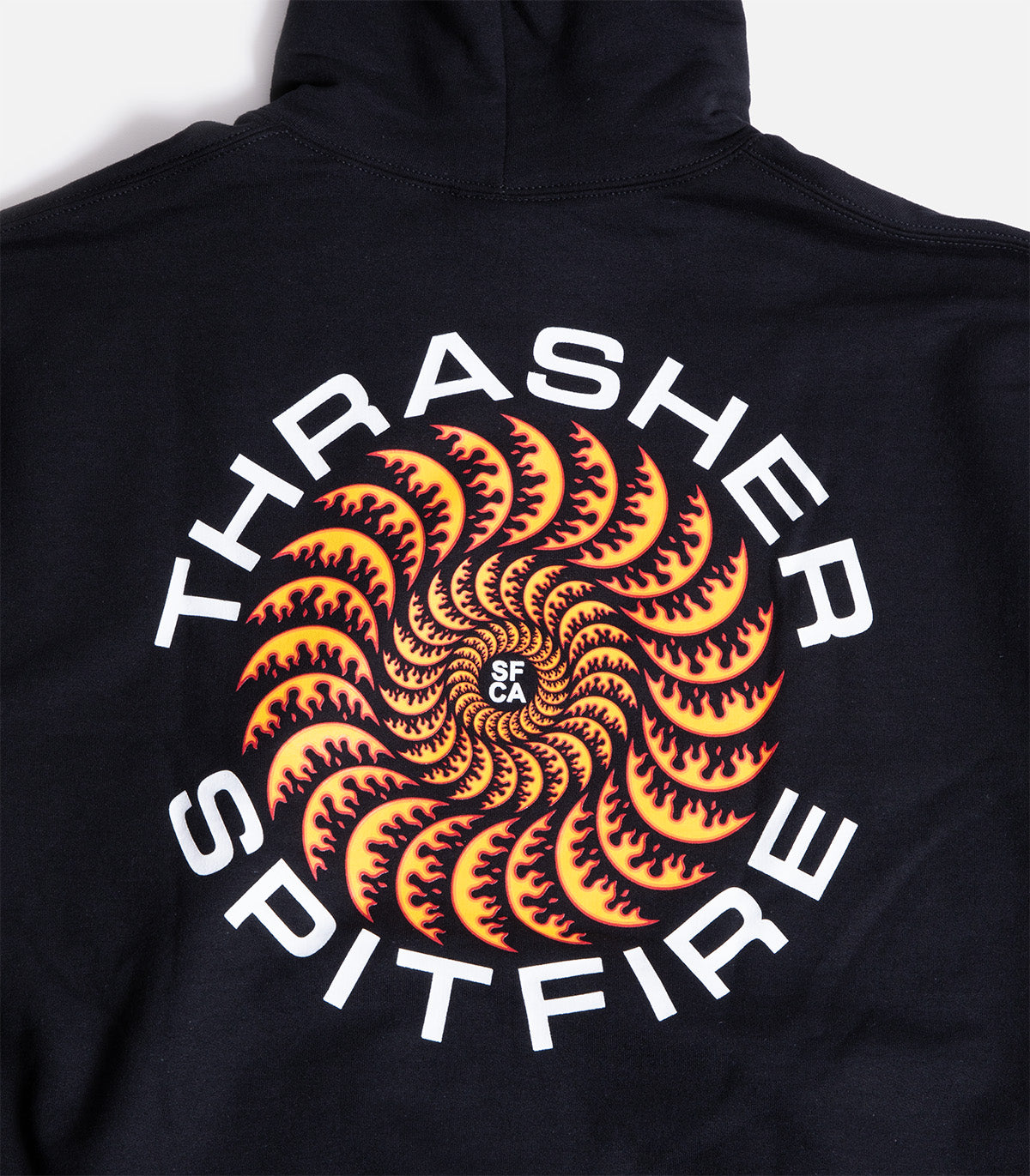 Thrasher X Spitfire Classic Swirl Hooded Sweatshirt