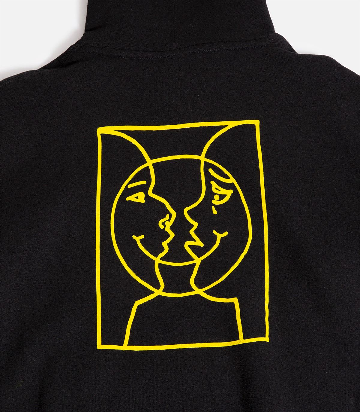 Krooked Moonsmile Raw Hooded Sweatshirt