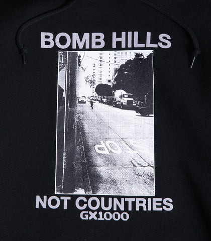 GX1000 Bomb Hills Not Countries Hooded Sweatshirt