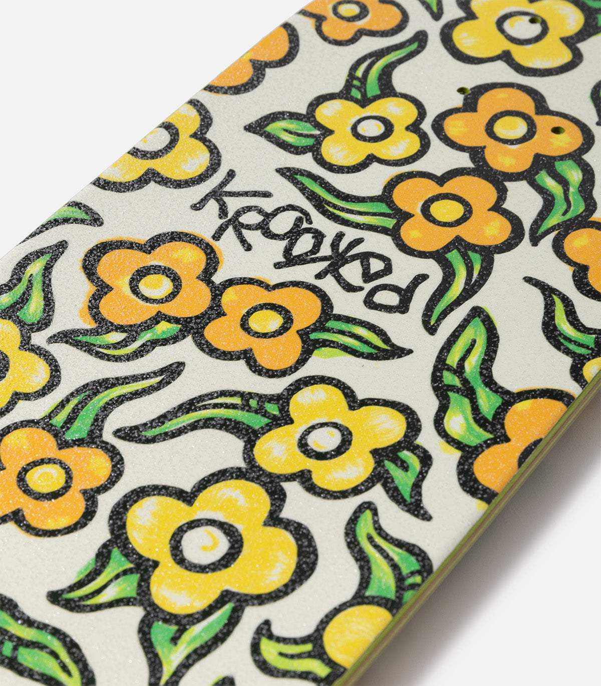 Krooked Sam Narvaez Flowers Zip Zinger Deck