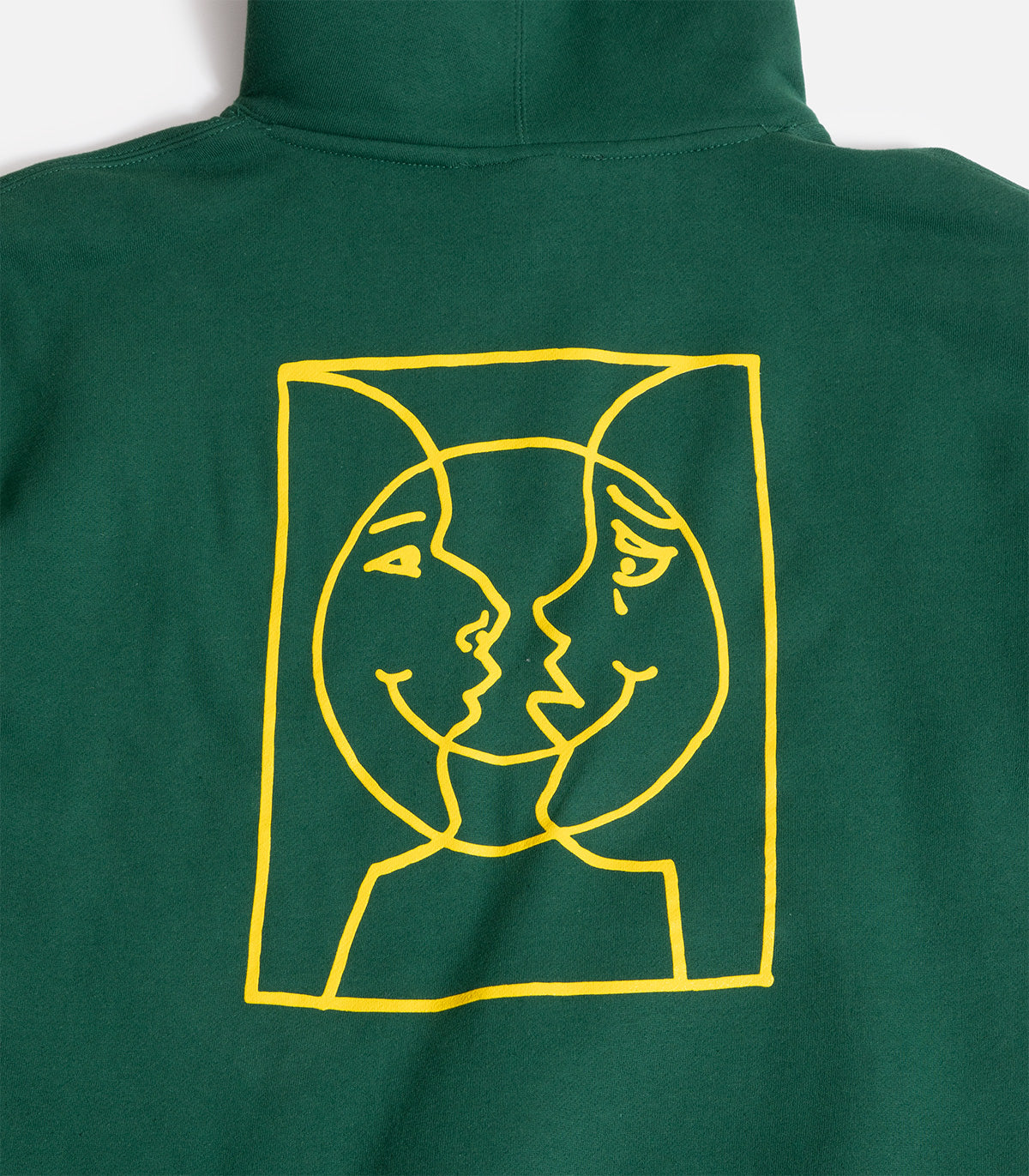 Krooked Moonsmile Raw Hooded Sweatshirt