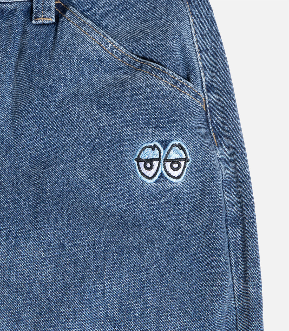 Krooked Eyes Denim Twill Pants
