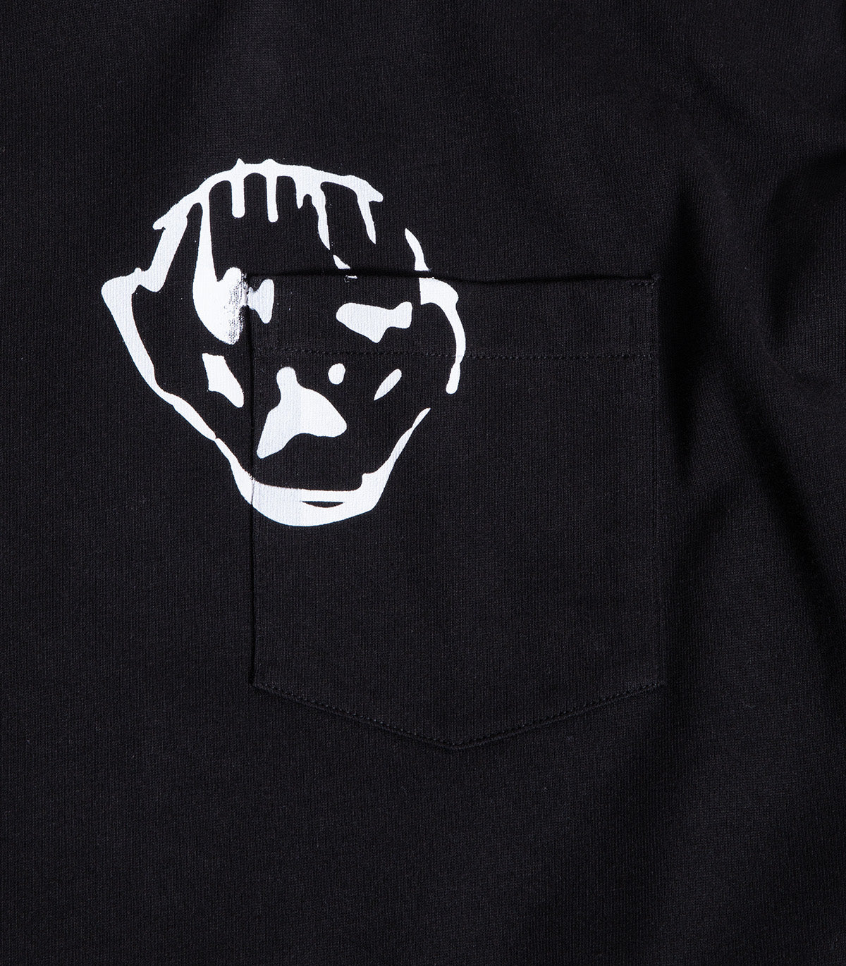 Dancer Head Pocket Long Sleeve T-Shirt