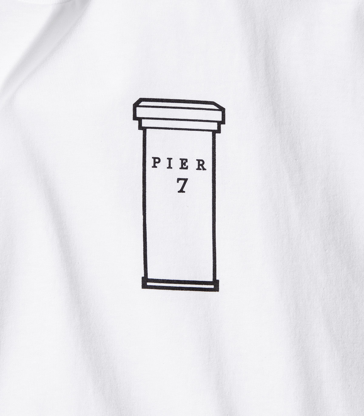 Pier 7 SF Block Logo T-Shirt