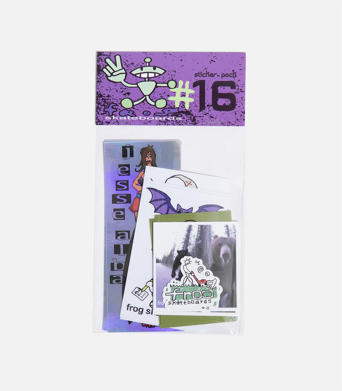 Frog Sticker Pack #16