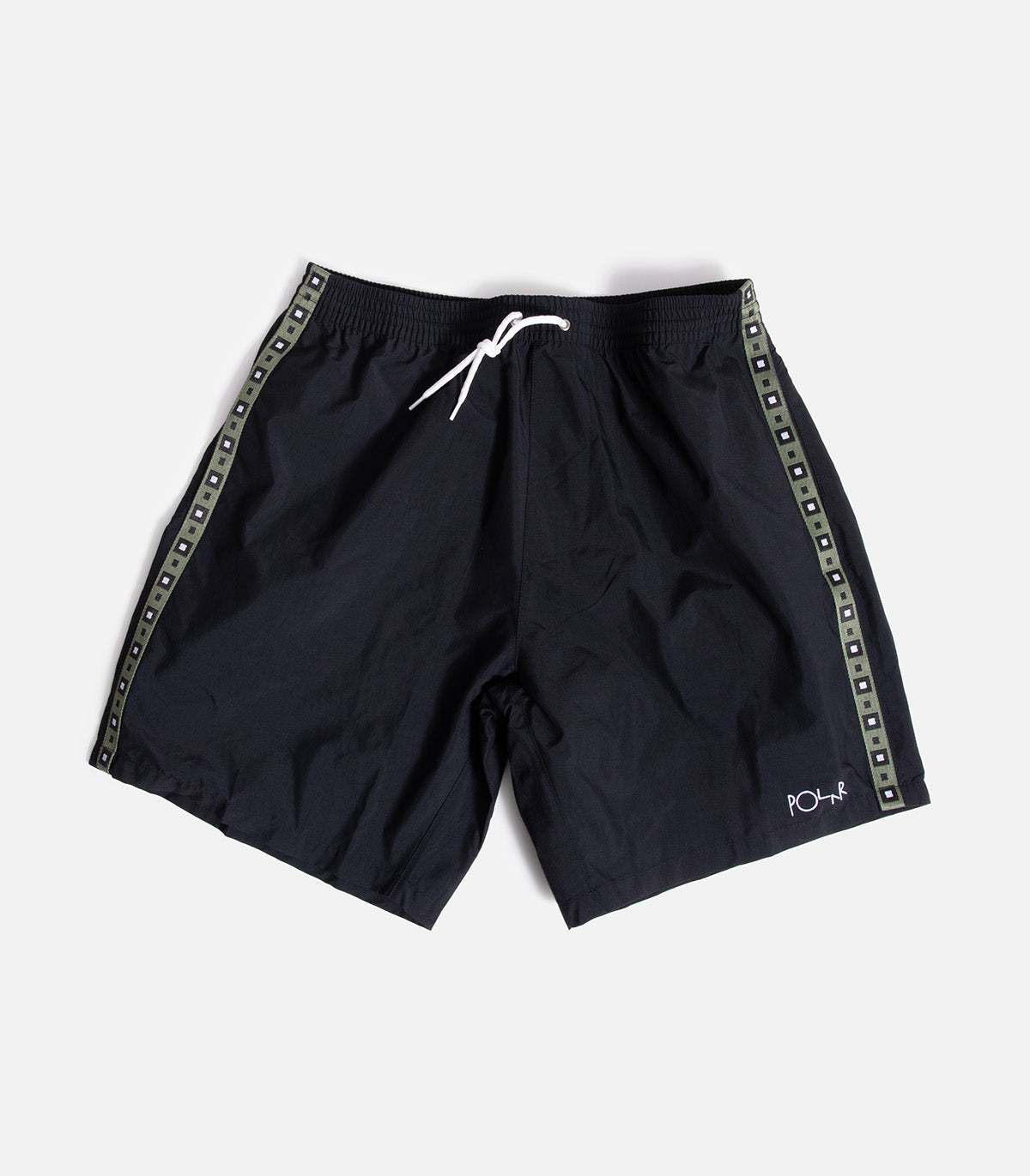 Polar Square Stripe Swim Shorts