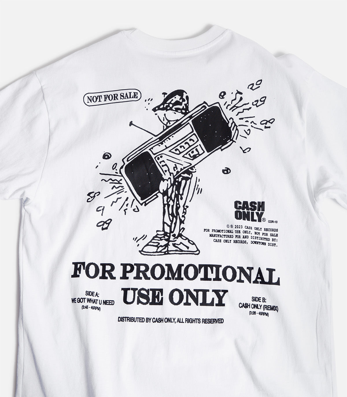 Cash Only Promotional Use T-Shirt