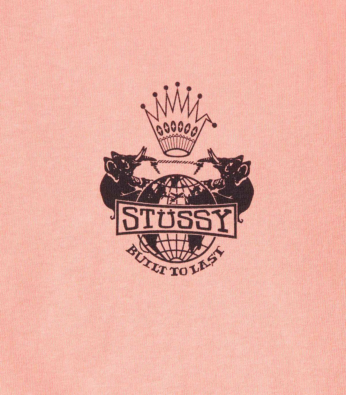 Stussy Built To Last Pigment Dyed T-Shirt