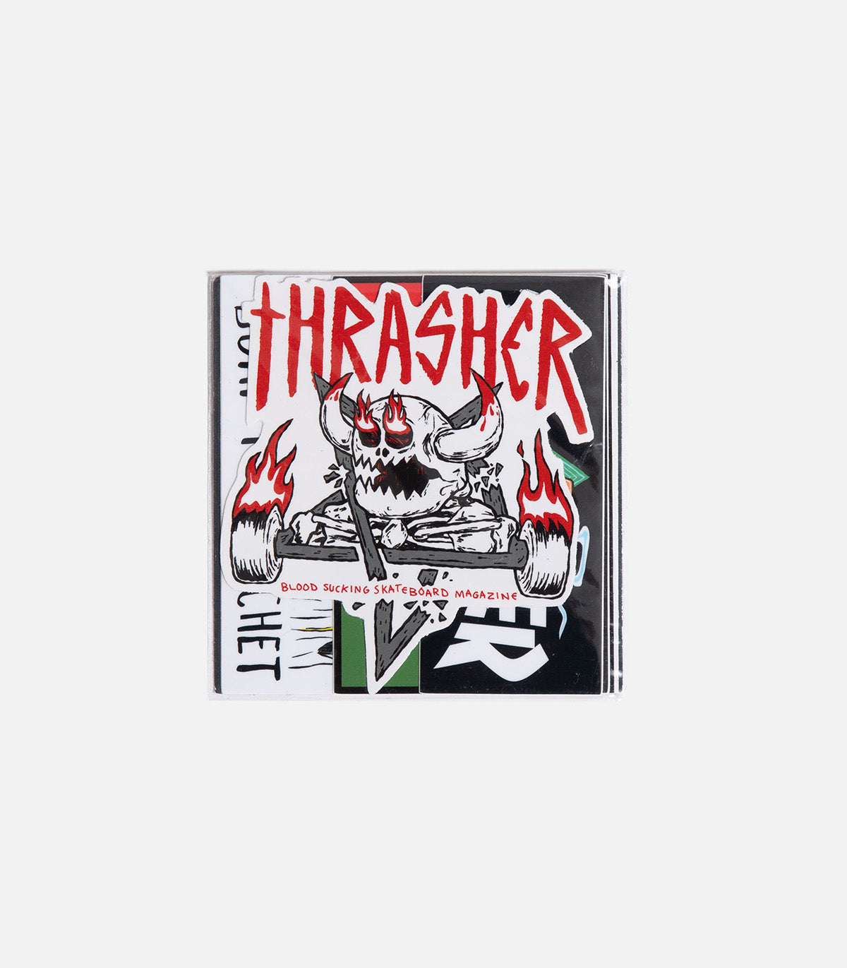 Thrasher X Toy Machine Sticker Pack