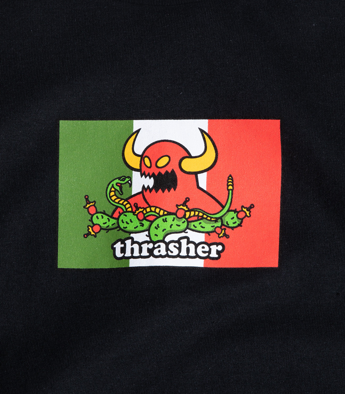 Thrasher X Toy Machine Hecho T-Shirt