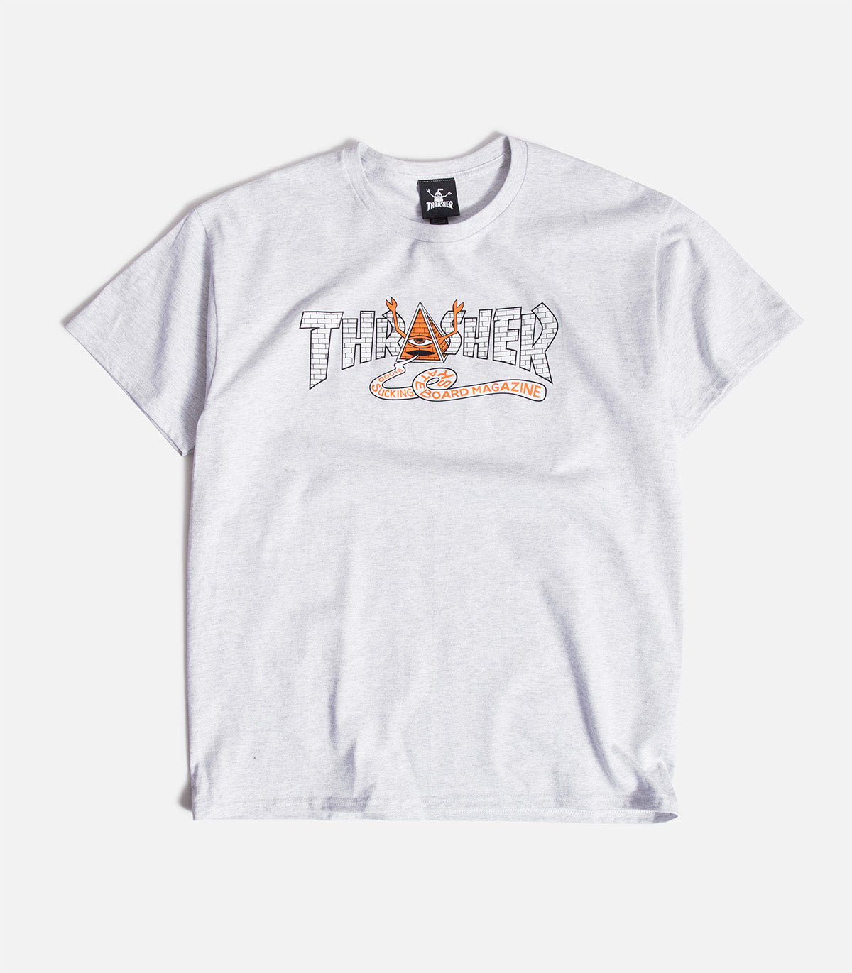 Thrasher X Toy Machine Pyramid T-Shirt