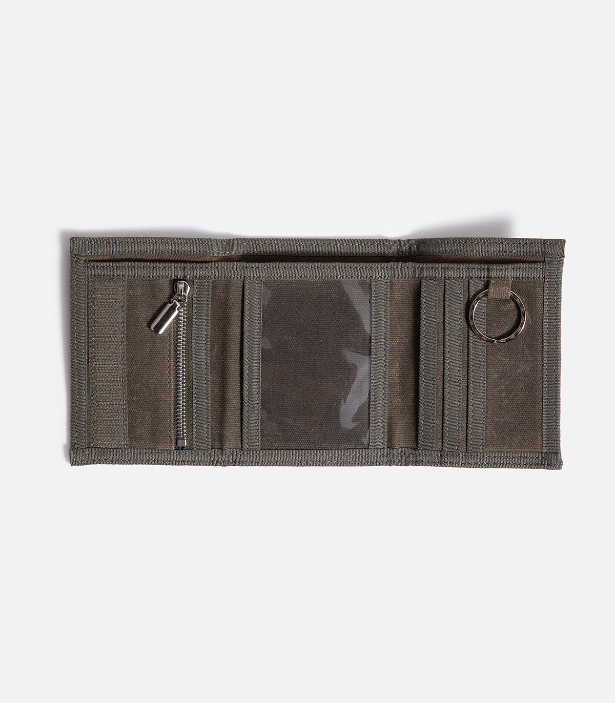 Dime Waxed Velcro Wallet