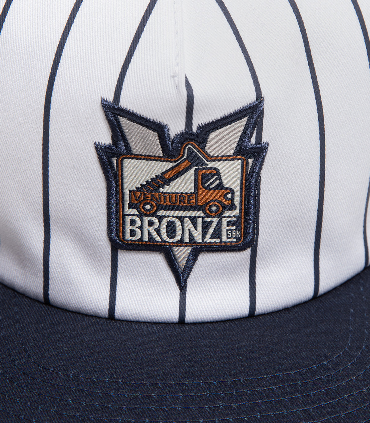 Venture X Bronze 56K Pinstripe Snapback Hat