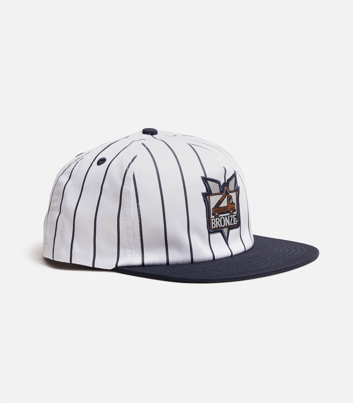 Venture X Bronze 56K Pinstripe Snapback Hat