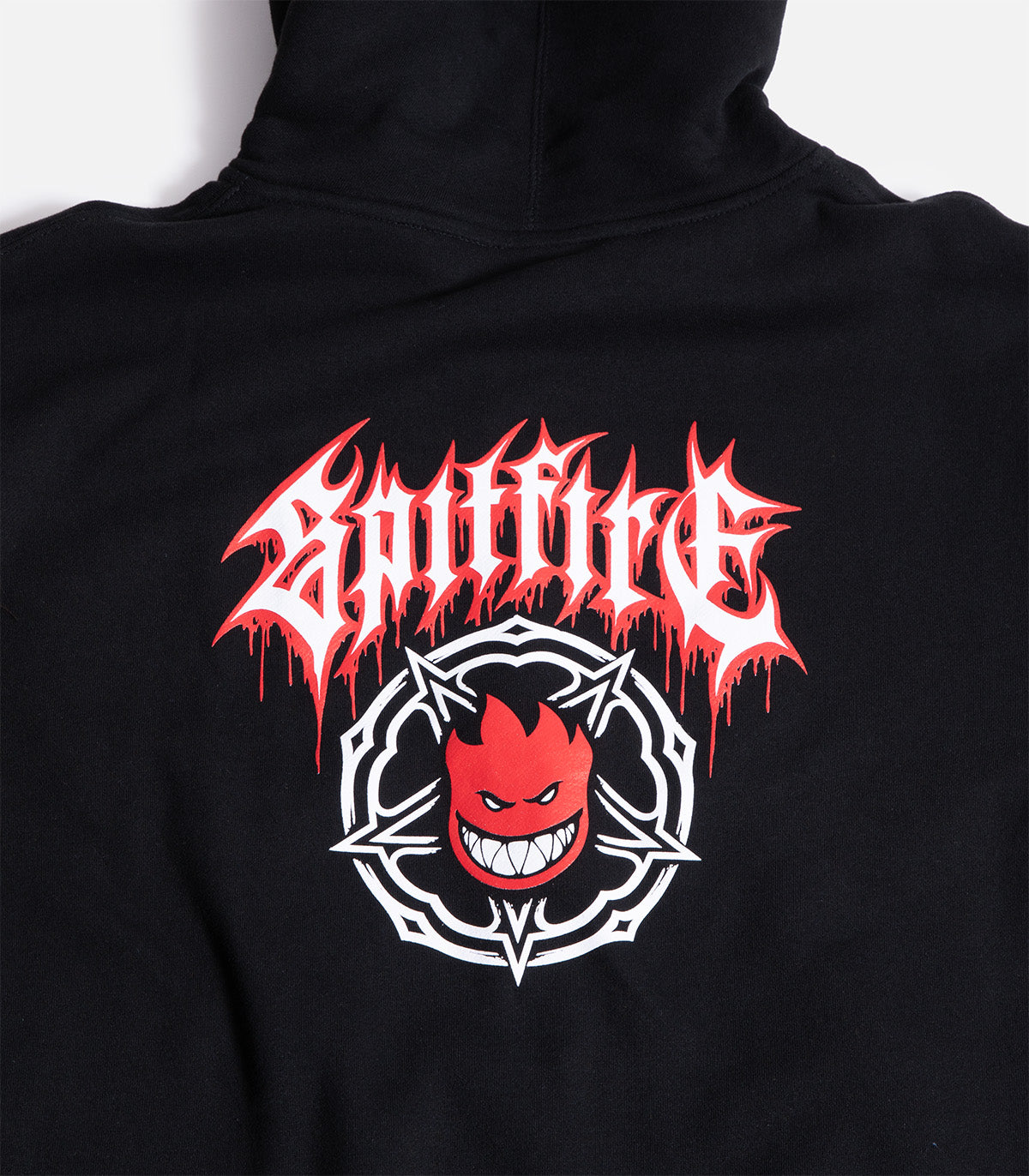 Spitfire Pentagram Drip Zip Up Hooded Sweatshirt