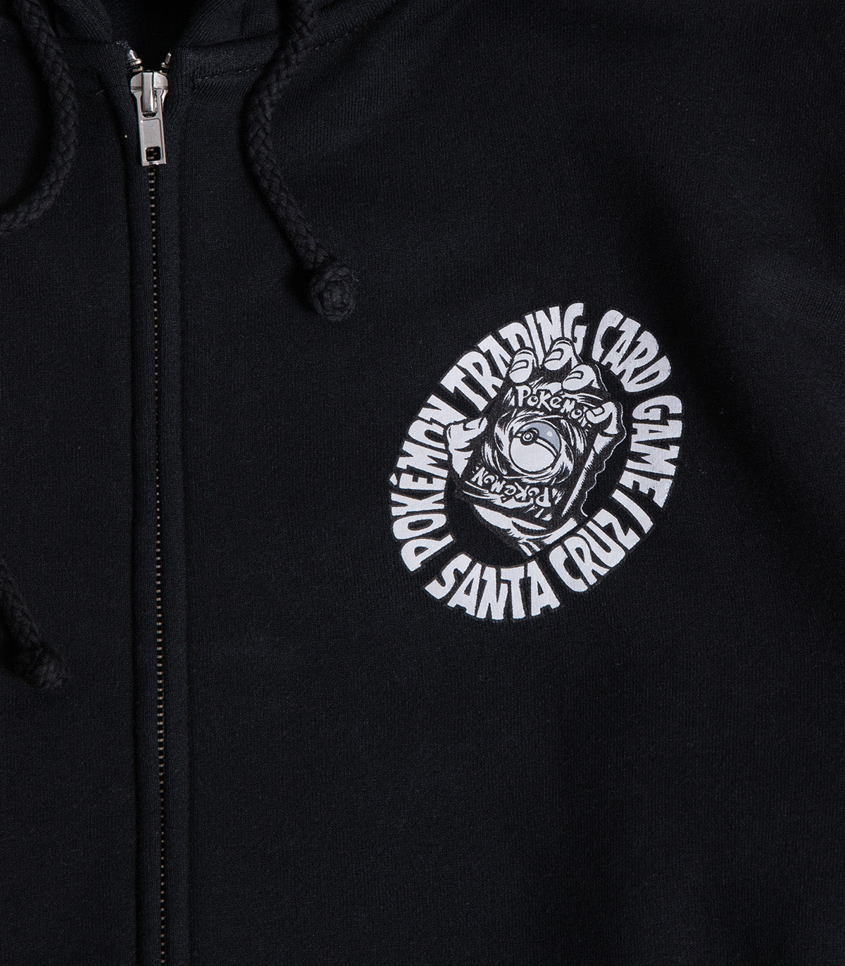 Santa Cruz X Pokémon TCG Hand Zip Hooded Sweatshirt