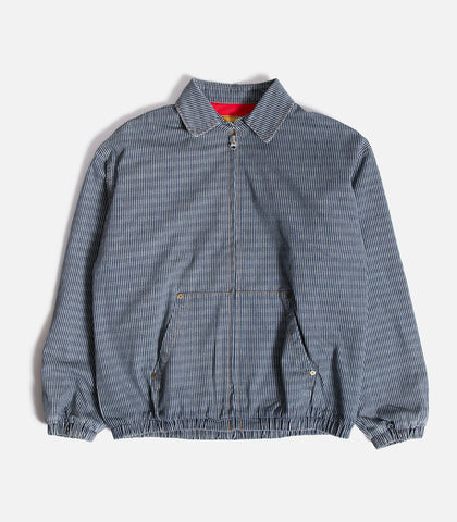 Carpet Pinstripe Denim Work Jacket